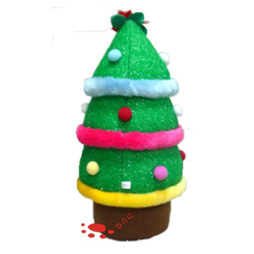 Brinquedo da árvore de Natal da peluche da cor